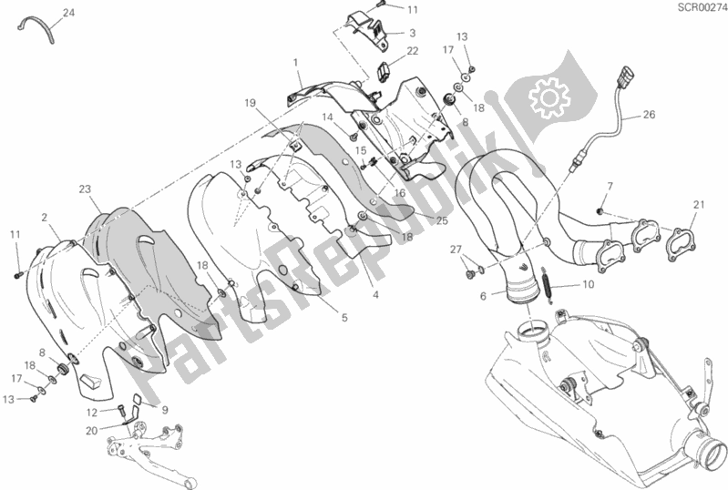 Wszystkie części do 31b - Uk? Ad Wydechowy Ducati Superbike Panigale V4 S Thailand 1100 2019